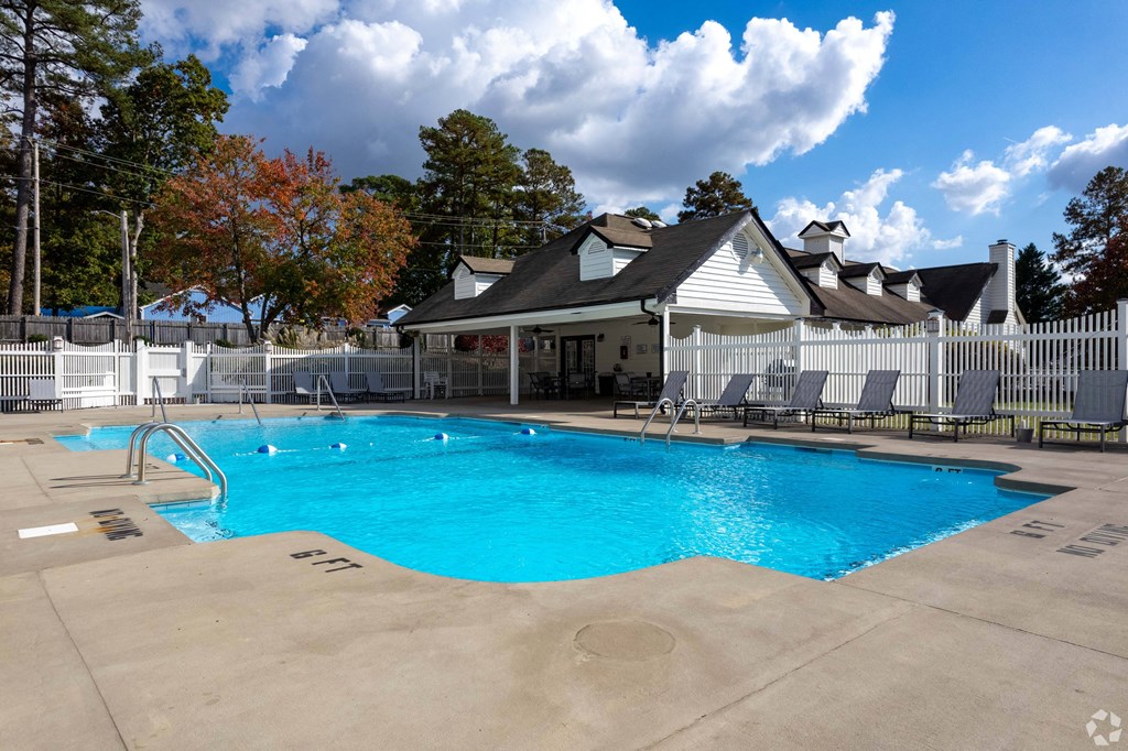 Pool View at Rosewood at Colony Square, Rocky Mount, NC