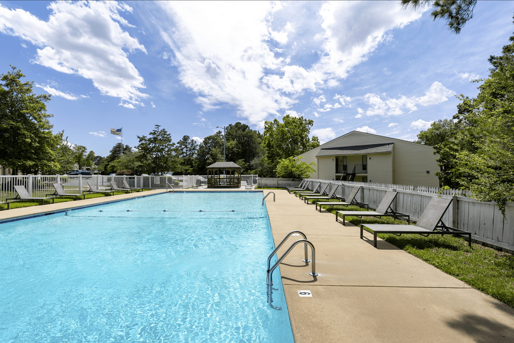 Sparkling Pool at The Hudson, Fayetteville, NC