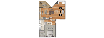 1 Bed/1 Bath