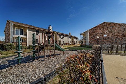 our apartments are equipped with a playground for children