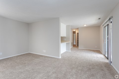 Carpeted Living Area at Dawson, North Carolina