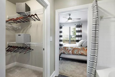 Large Closet at The Watson Apartments, Grand Prairie, 75052