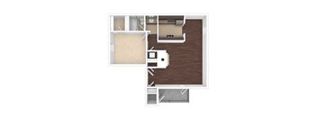 A1 Floor Plan at Henley, North Carolina, 28311