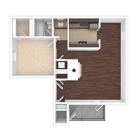 A1 Floor Plan at Henley, North Carolina, 28311