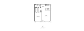 A1 Floor Plan at Lovato, Garland