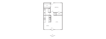 A2 Floor Plan at Lovato, Garland, TX, 75040