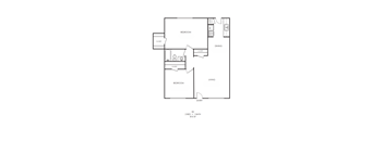 B2 Floor Plan at Lovato, Garland, 75040