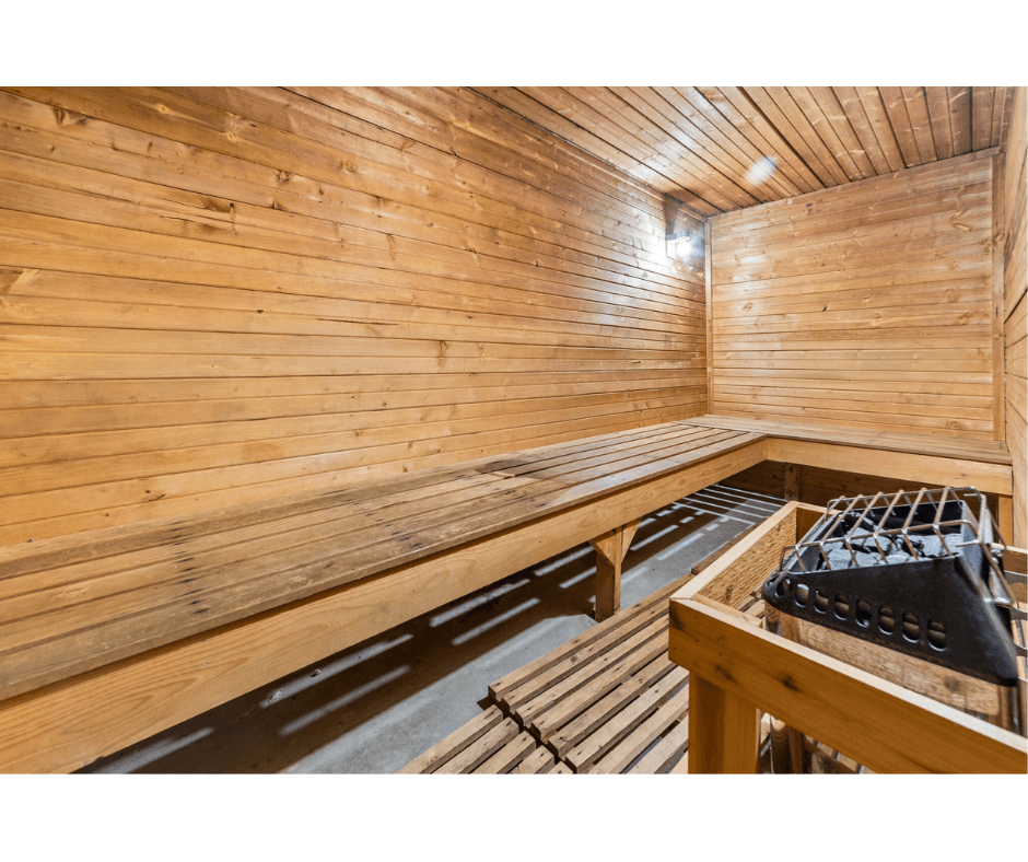 Sauna Room at Rosewood at Colony Square, Rocky Mount, 27804