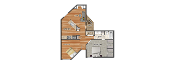 B3 Floor Plan at Shadow Ridge, Arlington, 76013