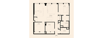 a three bedroom floor plan