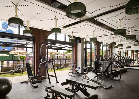 fitness center