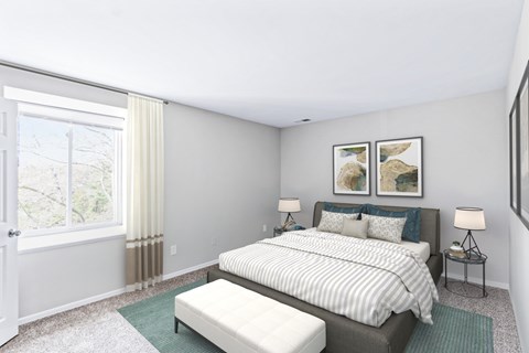 Bedroom - Virtually Staged