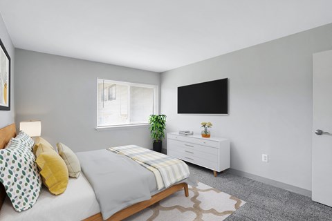 Bedroom Virtually Staged