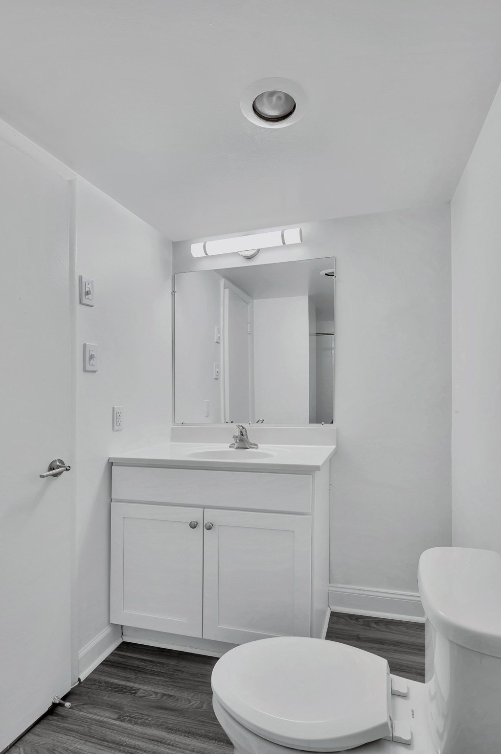 Renovated bathroom