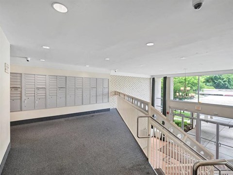 Mail Boxes in High-Rise Building