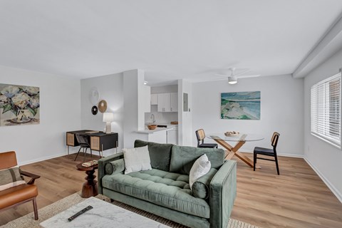 Model Living Dining Kitchen