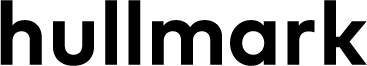 The image shows the word "hullmark" in large, bold letters.