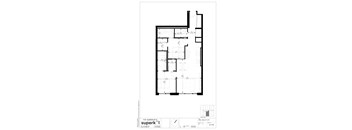 floor plan of the upper level of the house