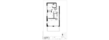floor plan of the upper level of the house