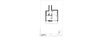 floor plan of the upper level of the house