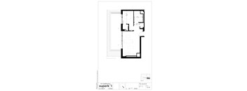 floor plan of the upper level of the house