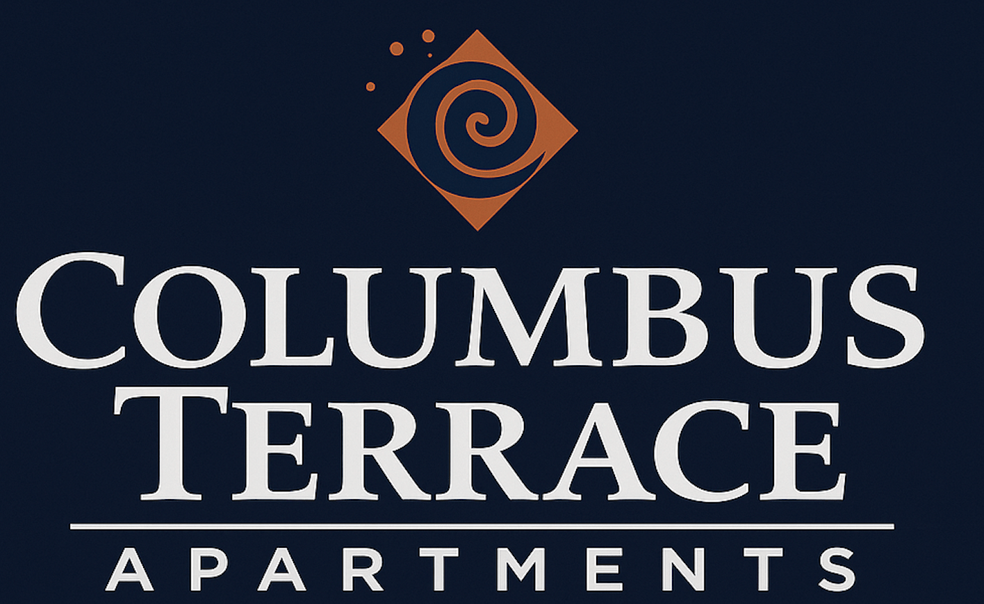 The image is a logo for Columbus Terrace Apartments.