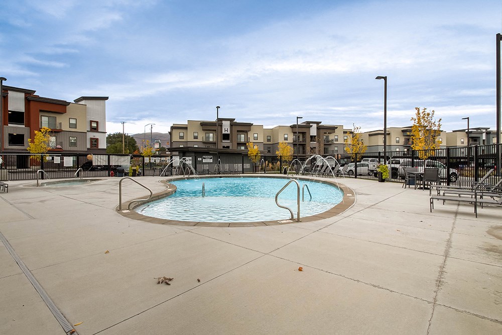 take a dip in our resort style pool
