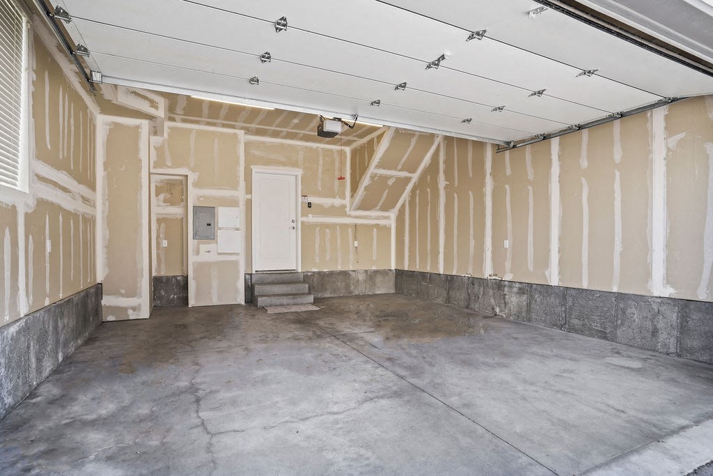 an empty room in a building that is being renovated  at Aero Luxury Townhomes in Layton, Utah