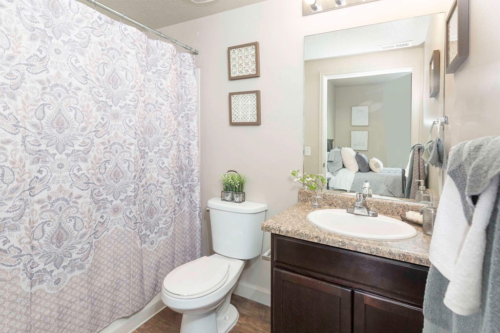 bathrooms in the rental home