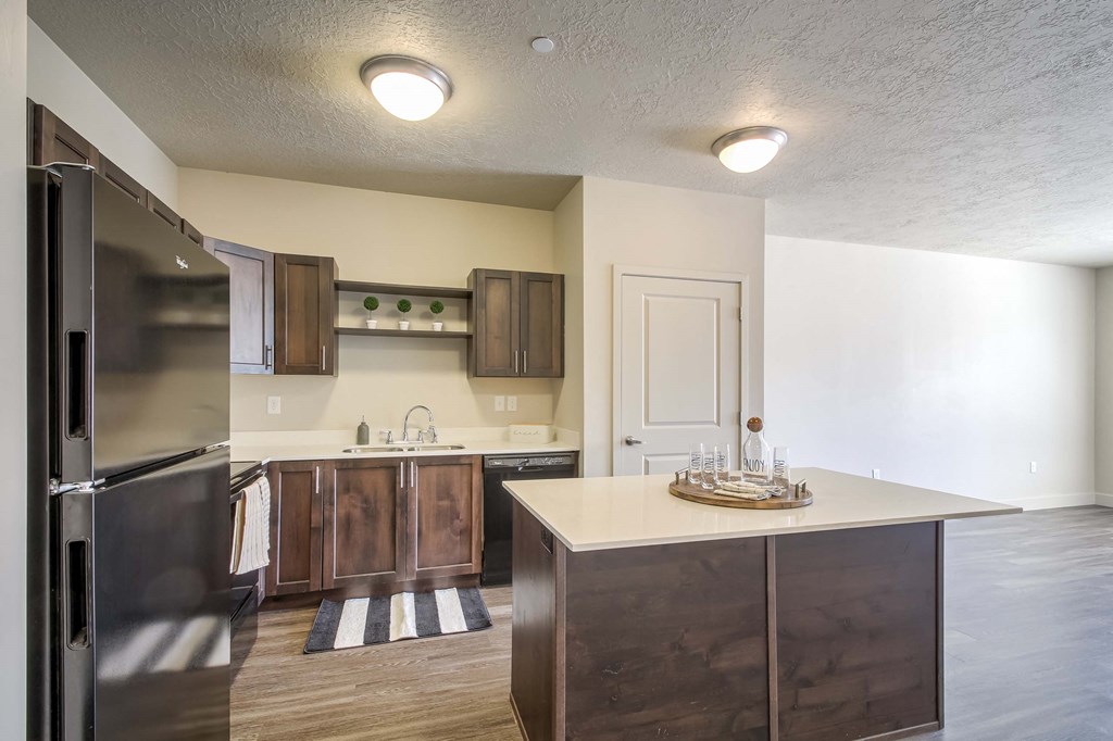 our apartments offer a kitchen