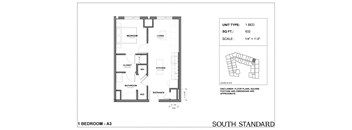 a floor plan of a small apartment
