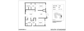 a floor plan of a home