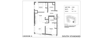 a floor plan of a small house