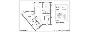 a floor plan of a house