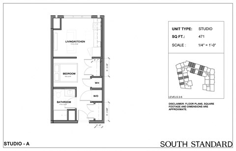 a floor plan of a small apartment