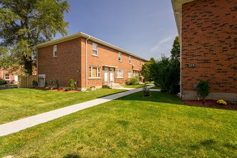 A brick building with the number 339 on it.