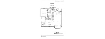 floor plan of the second level of the house