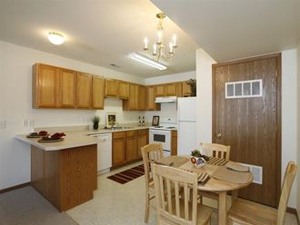 a kitchen or kitchenette at solitude resort lodging