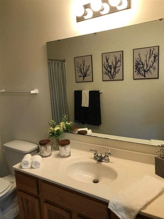 a bathroom with a sink and a toilet