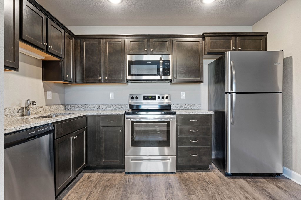 Townhome kitchen