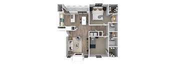 the 1122  2 bedroom floor plan  460 sq ft