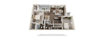 a floor plan is shown in this image