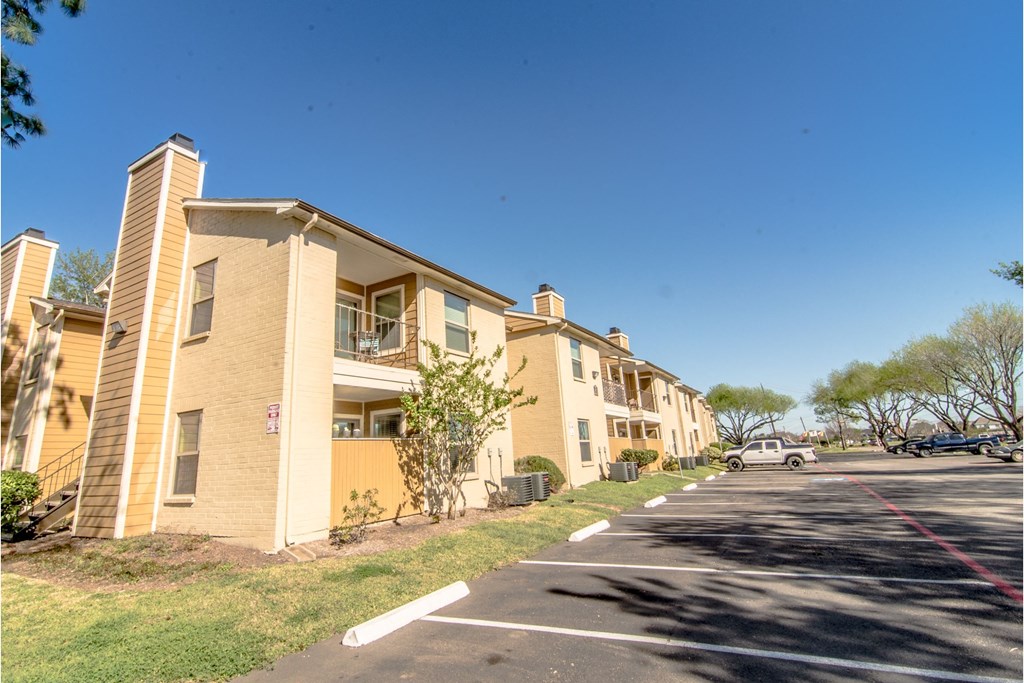 our apartments offer a parking lot for your car