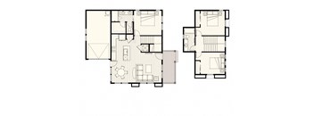 bedroom floor plan of the modern home