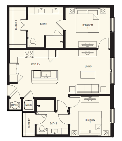 2810 Riverby Rd Studio-2 Beds Apartment for Rent - Photo Gallery 37