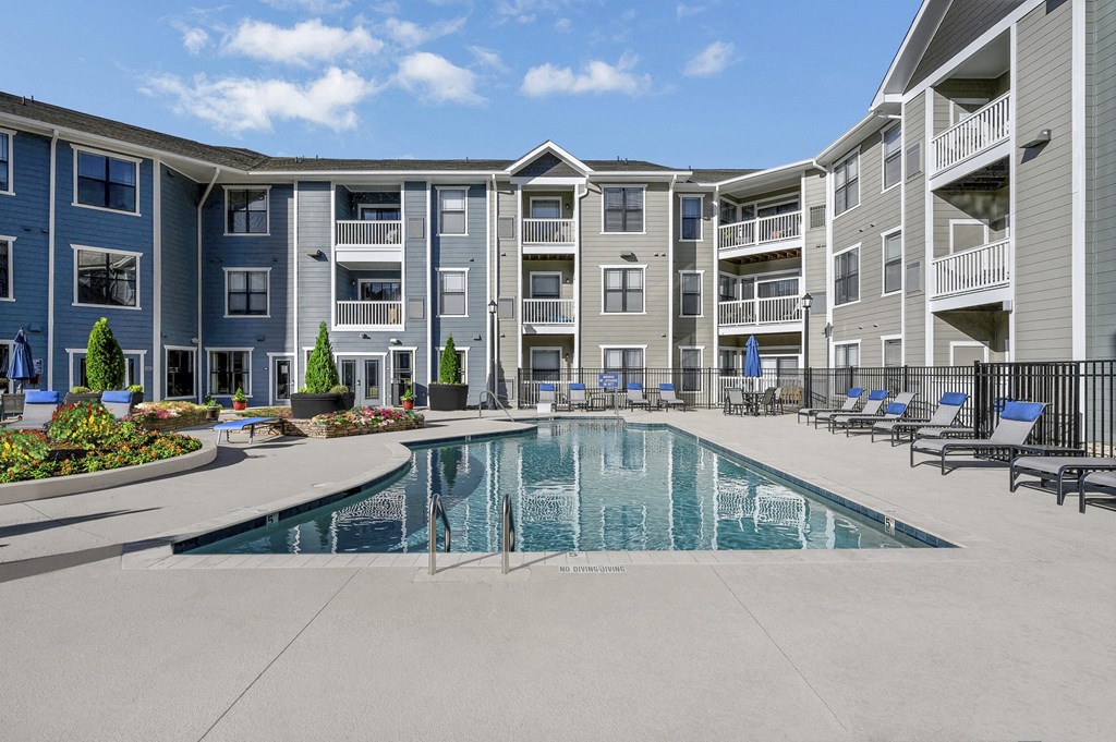 our apartments at the district feature a swimming pool
