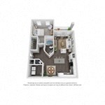20129008 1 bedroom floor plan apartments for rent tx