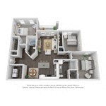 the outlook 3bedroom floorplan