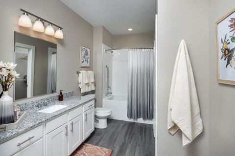 Ample Bathroom