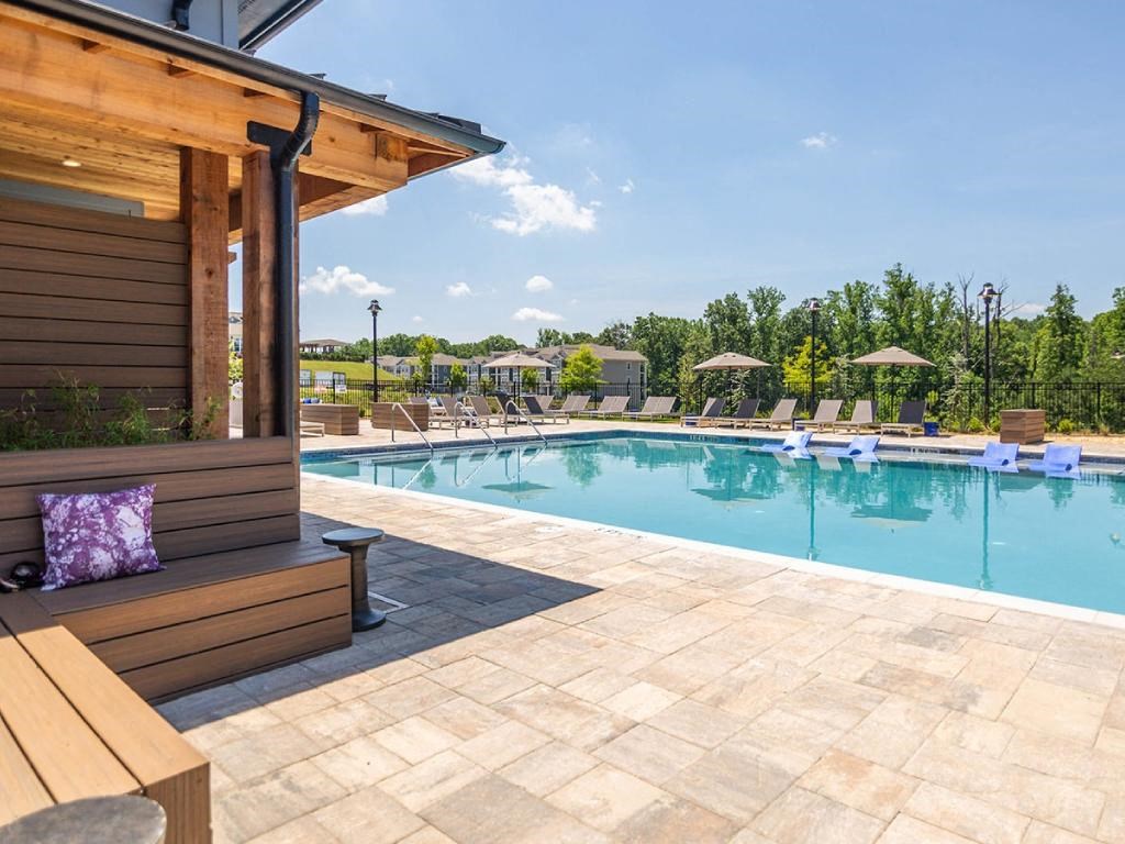 the swimming pool at the resort at governors residence